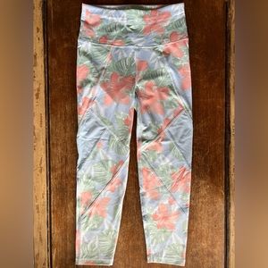 NWOT TA Tracy Anderson G.I.L.I. Tropical Floral Leggings Size XXS